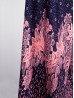 Printed Wide-Leg Abstract Floral Hem Pants